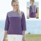 Knitting Pattern 7503 - Top in Cotton DK