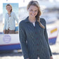 Knitting Pattern 8097 - Cardigans in Bonus Aran