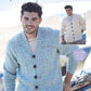 Knitting Pattern 8100 - Cardigans in Bonus Aran Tweed