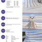 Knitting Pattern WC3005 - Rainbow Baby Blanket and Mini Octopus in Baby Care DK