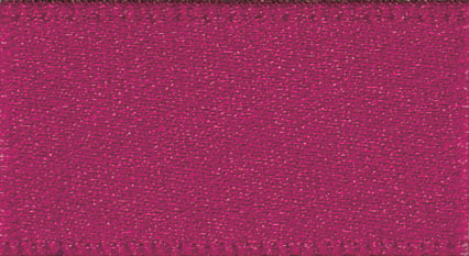Double Faced Polyester Satin Ribbon 7mm  - Wine Col 17