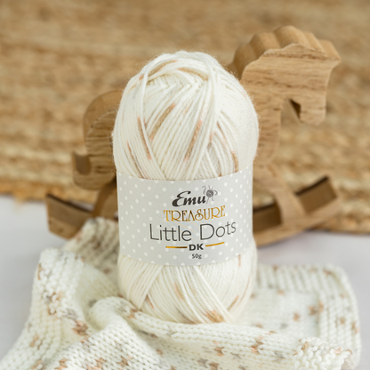 TREASURE - LITTLE DOTS  DK - 50g - More colours available