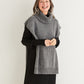 Knitting Pattern 10182 - WOMEN’S ROLL NECK TUNIC IN SIRDAR SALTAIRE