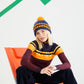 Knitting Pattern 10625 - APRES SKI POM POM HATS IN BONUS SUPER CHUNKY
