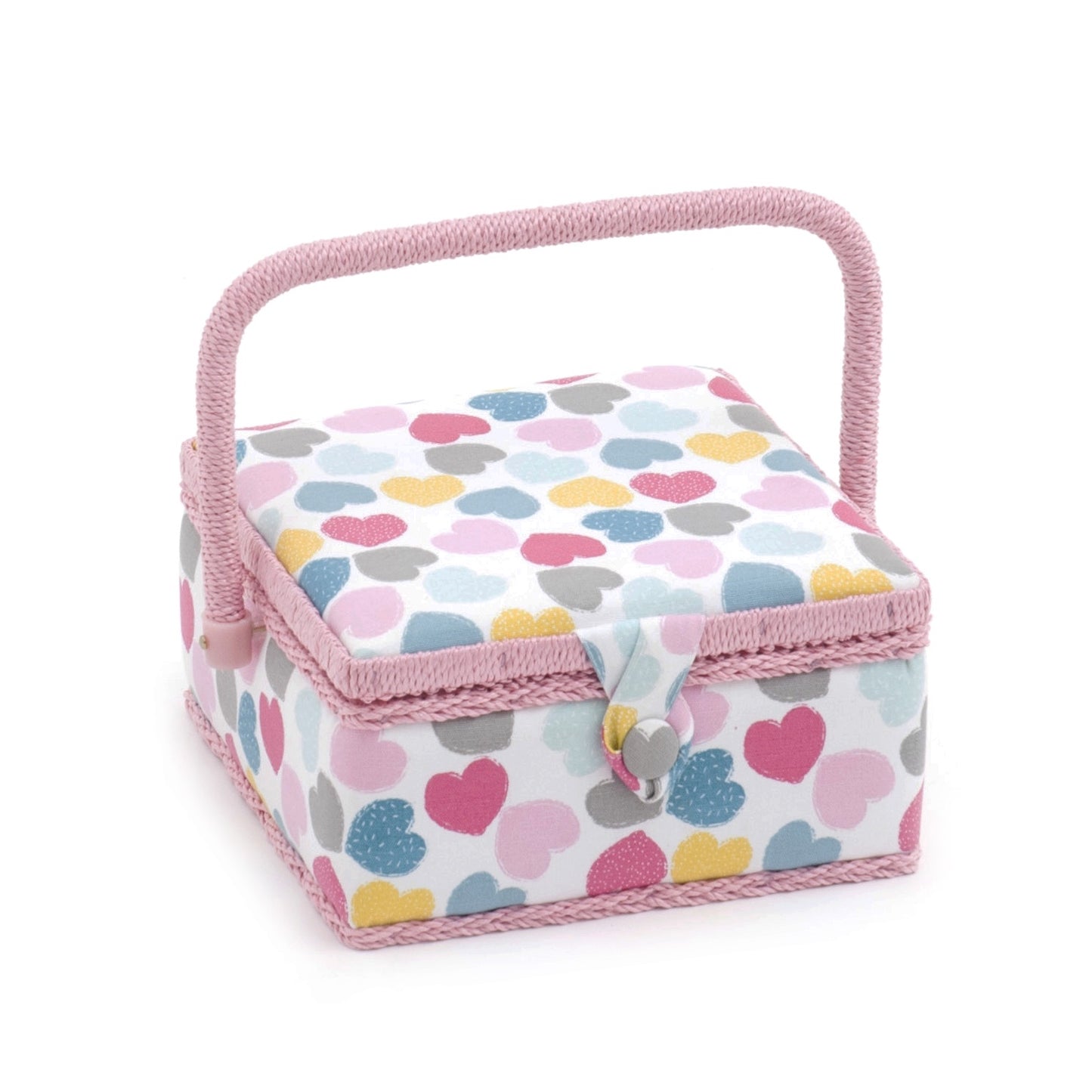 SEWING BOX - SQUARE - LOVE