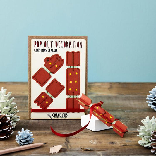 Pop Out Card - Christmas Cracker