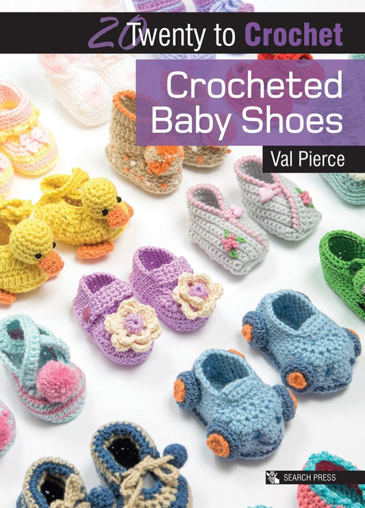 PATTERN BOOK -  CROCHETED BABY SHOES
