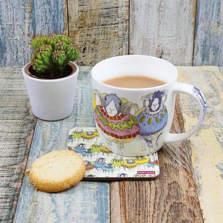 SHEEP IN SWEATERS - BONE CHINA MUG - With Gift Box