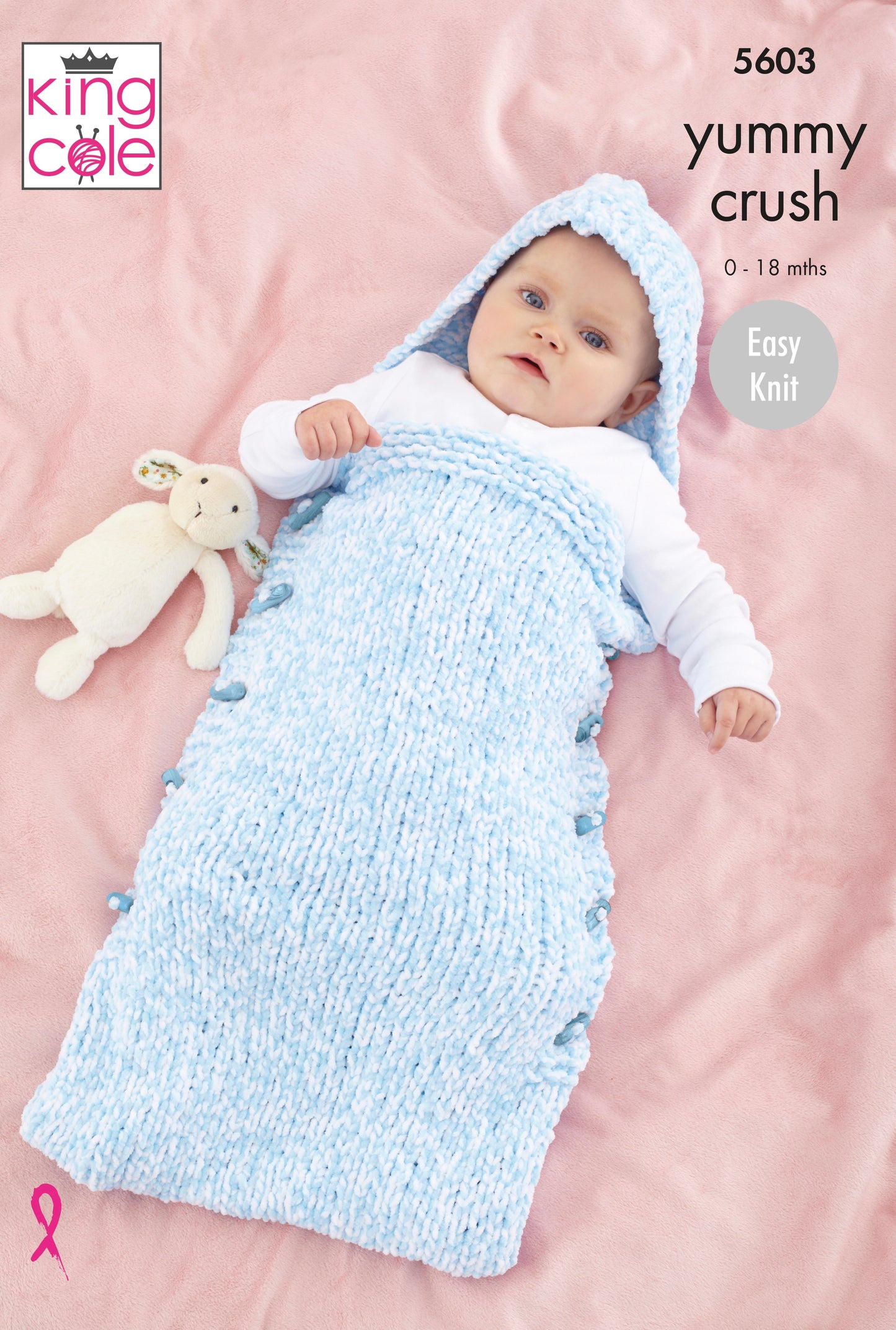 Knitting Pattern 5603 - Baby Sleeping Bag in Yummy Chunky