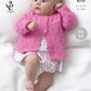 Knitting Pattern 4430 - Blanket, Jackets, Gilet and Hat Knitted with Cottonsoft DK