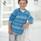 Knitting Pattern 4465 - Sweater Knitted with Vogue DK