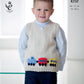 Knitting Pattern 4564 - Slipovers Knitted with Pricewise DK