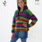 Knitting Pattern 4778 - Hoodie & Sweater Knitted with Riot DK
