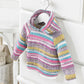 Knitting Pattern 5210 - BABY SWEATER IN SNUGGLY CROFTER DK
