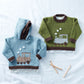 Knitting Pattern 5290 - Round Neck & Hooded Sweaters - Snuggly DK