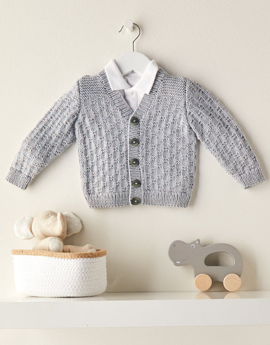 Knitting pattern 5346 - Cardigan -Snuggly  DK