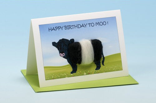 BIRTHDAY CARD - HAPPY BIRTHDAY TO MOO