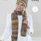 Knitting Pattern 5455 - Sweater, Hat & Scarf: Knitted in Explorer Super Chunky