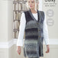 Knitting Pattern 5460 - Cardigan & Waistcoat Knitted in Explorer Super Chunky
