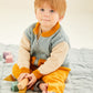 PDF - Knitting Pattern 5493 - BABY BOMBER JACKET SET IN SNUGGLY DK
