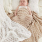Knitting Pattern 5524 - PRETTY PICOT LACY BLANKET IN SNUGGLY 2 PLY