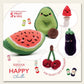 HAPPY CHENILLE- 5 FRUIT & VEG - Pattern Book  2