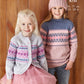 Knitting Pattern 5869 - Sweaters, Cardigan & Hat Knitted in Big Value DK