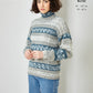 Knitting Pattern 5899 - Cardigan, Sweater, Scarf & Hat Knitted in Fjord DK