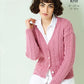 Knitting Pattern 5915 - Sweater & Cardigan Knitted in Luxury Merino DK