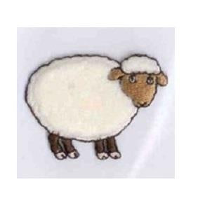 SHEEP  - IVORY - IRON ON MOTIF