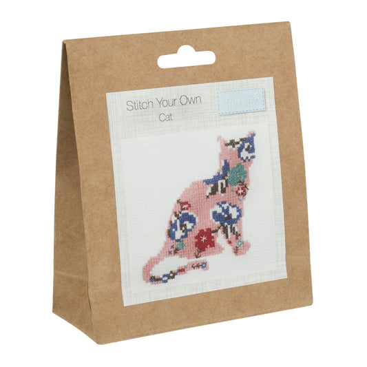 COUNTED CROSS STITCH KIT - CAT