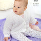 Knitting Pattern 6013 - Cardigans and Blanket in King Cole Comfort Baby DK