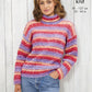 Knitting Pattern 6094 - Sweater & Jacket Knitted in Bramble DK