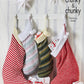 Knitting Pattern 6096 - Christmas Stockings Knitted In Super Chunky And Chunky