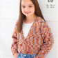 Knitting Pattern 6140 - Cardigan & Tabard Knitted in Jitterbug DK