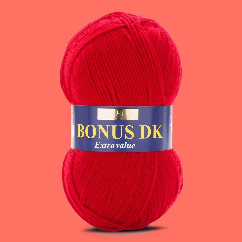 England Scarf Knitting Kit in Bonus DK