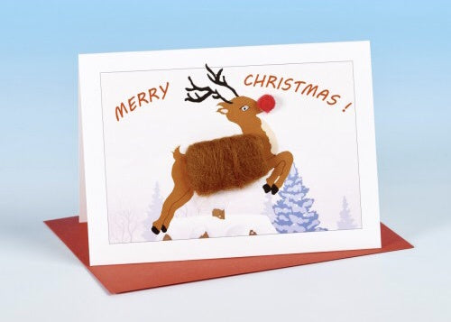 CHRISTMAS CARD - REINDEER