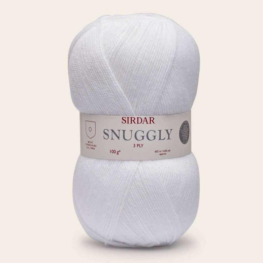 SNUGGLY 3 PLY WHITE (251) 100g