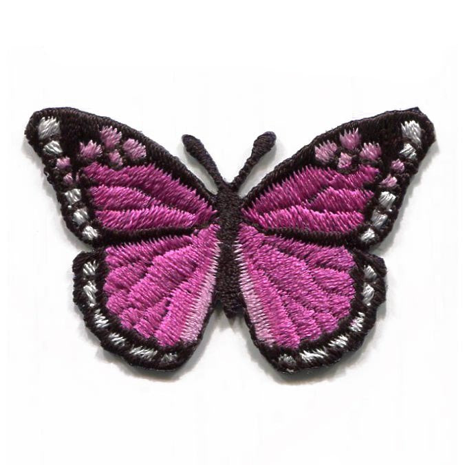 IRON ON MOTIF - Pink Butterfly