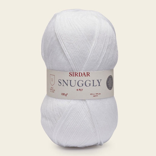 SNUGGLY  4 PLY  WHITE (251)  100g