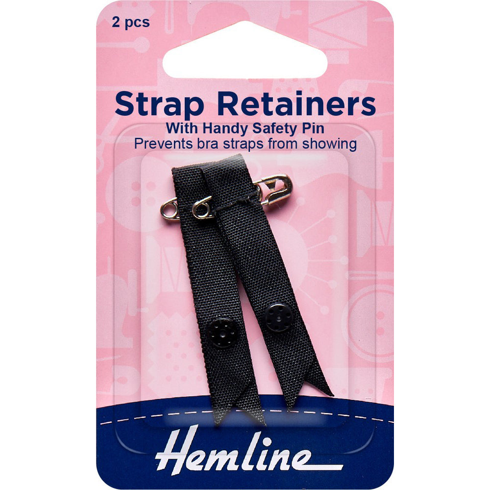 Shoulder Strap Retainer with Safety Pin - 3 Colours