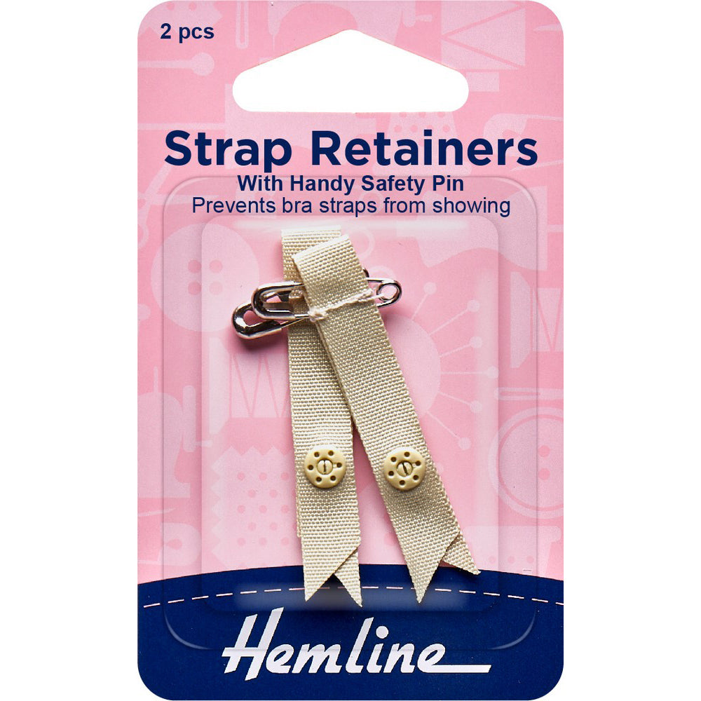 Shoulder Strap Retainer with Safety Pin - 3 Colours