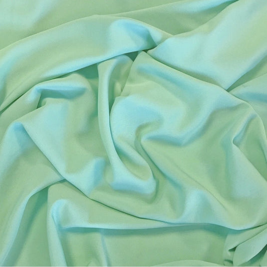 MINT CREPE POLYESTER FABRIC
