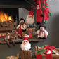 Knitting Pattern 8002 - Snowman, Santa Head, Rudolf and Christmas Stockings Knitted with Various King Cole DK