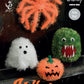 Knitting Pattern 9052 - Halloween Monsters Knitted with Tinsel Chunky