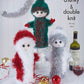 Knitting Pattern 9146 - Christmas Wine Bottle Covers Knitted in Tinsel Chunky