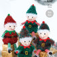 Knitting Pattern 9164 - Playful Elves: Knitted in King Cole Tinsel and Big Value DK 50g