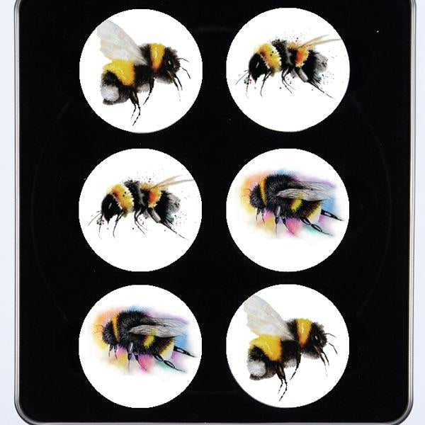 PATTERN WEIGHTS - BEES - 6pcs