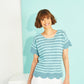 Crochet Pattern 9916 - Crochet T-Shirt & Cardigan