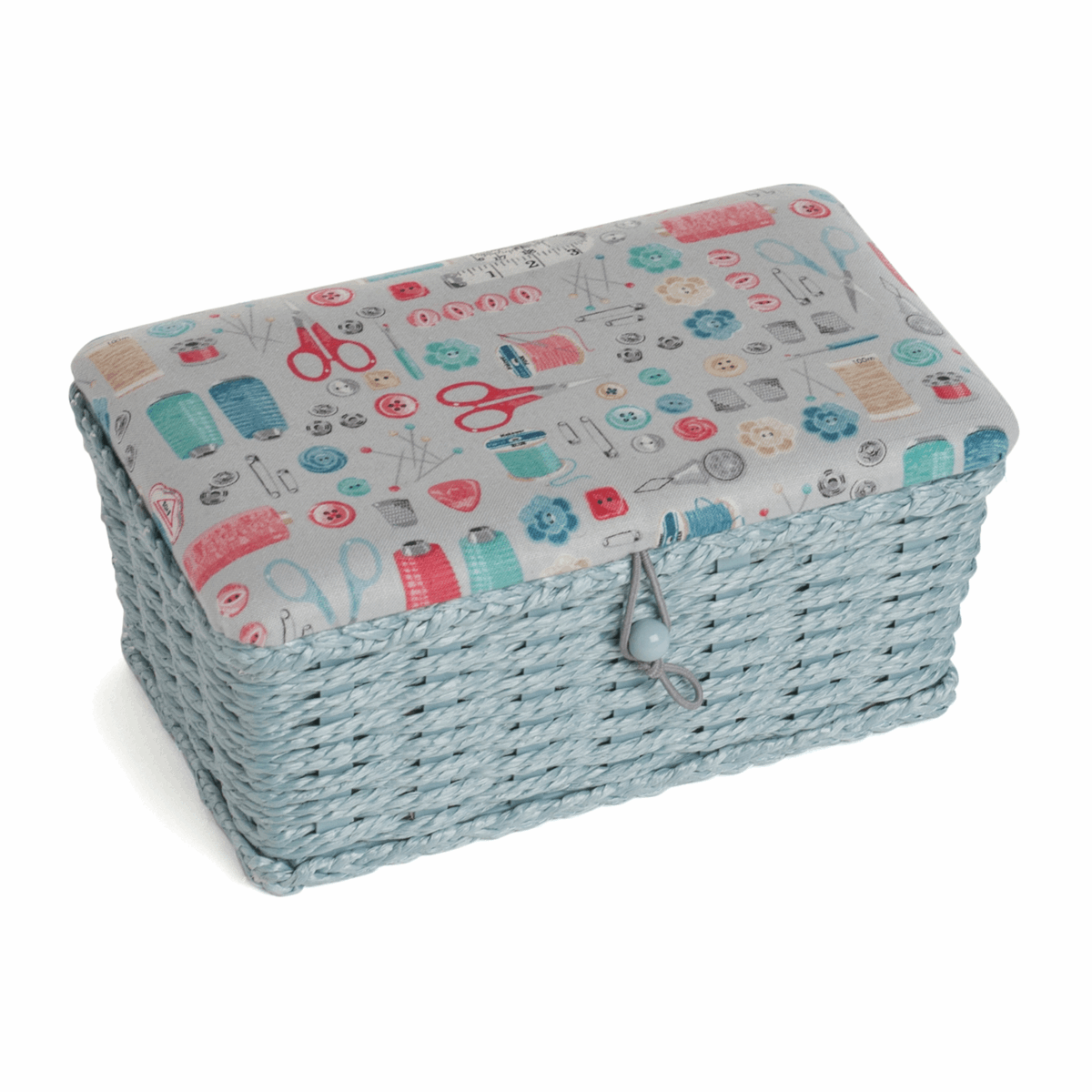 SEWING BOX - WOVEN BASKET - STITCH IN TIME